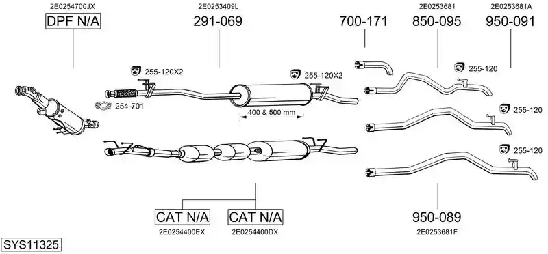 BOSAL SYS11325