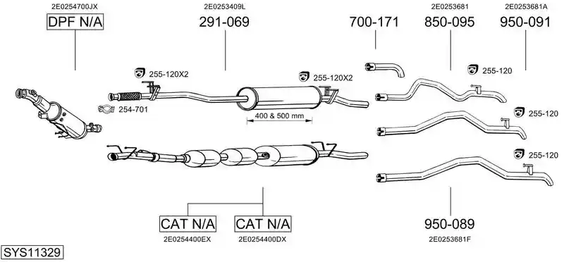 BOSAL SYS11329