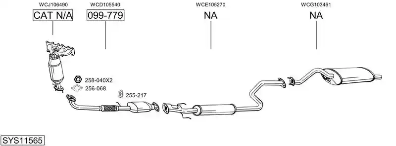 BOSAL SYS11565