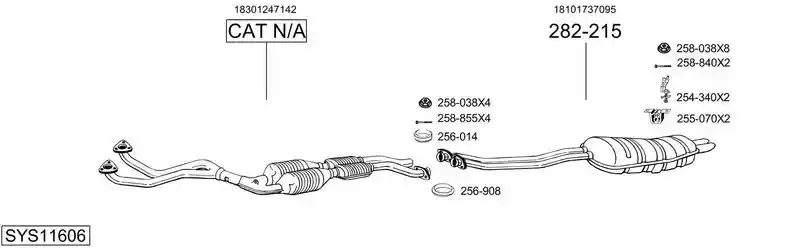 BOSAL SYS11606