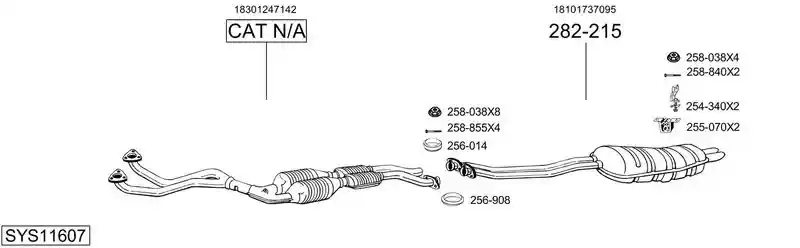 BOSAL SYS11607