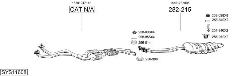 BOSAL SYS11608