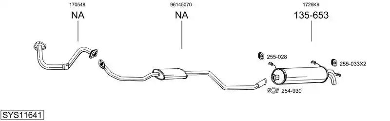 BOSAL SYS11641