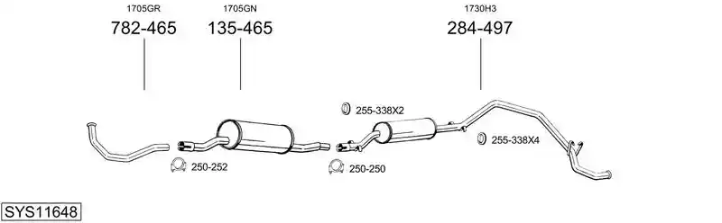 BOSAL SYS11648