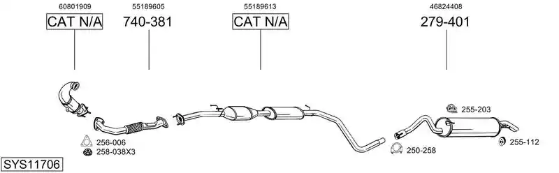 BOSAL SYS11706