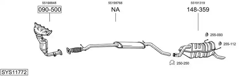 BOSAL SYS11772