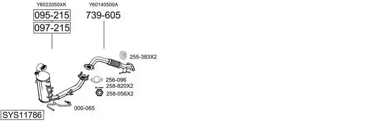 BOSAL SYS11786