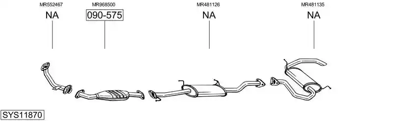 BOSAL SYS11870