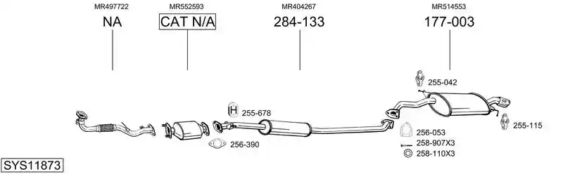 BOSAL SYS11873