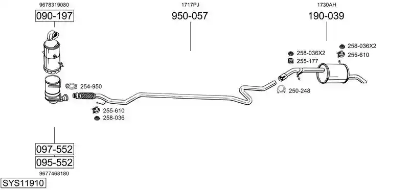 BOSAL SYS11910