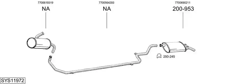 BOSAL SYS11972