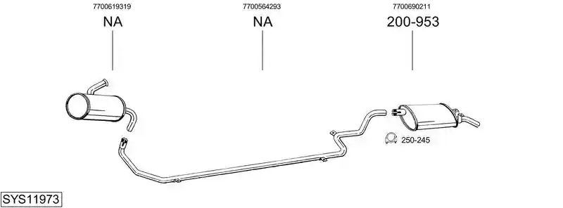 BOSAL SYS11973