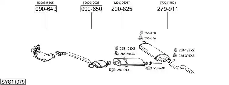 BOSAL SYS11979