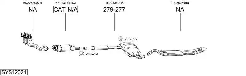 BOSAL SYS12021