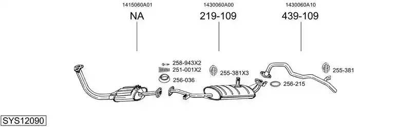 BOSAL SYS12090