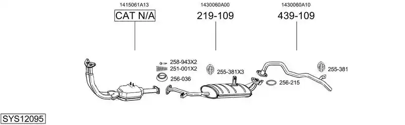 BOSAL SYS12095