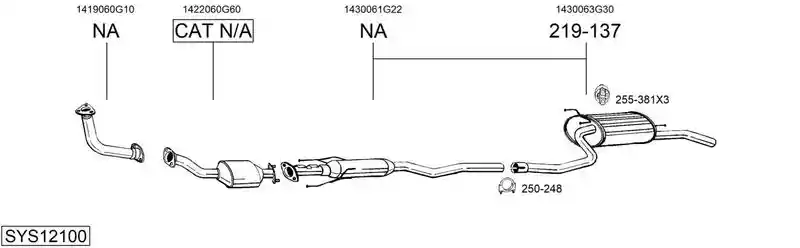 BOSAL SYS12100