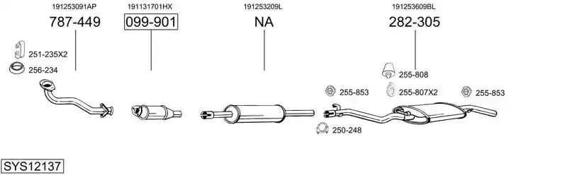 BOSAL SYS12137
