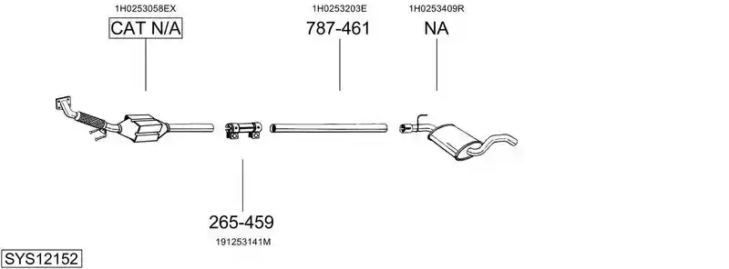 BOSAL SYS12152
