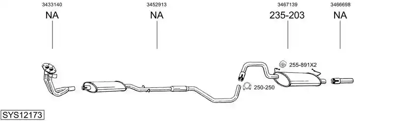 BOSAL SYS12173