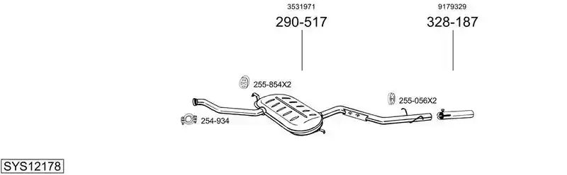 BOSAL SYS12178