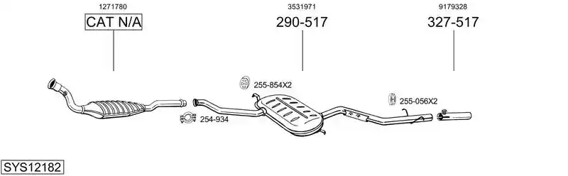 BOSAL SYS12182