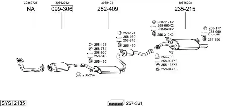 BOSAL SYS12185