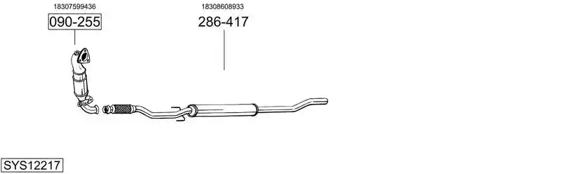BOSAL SYS12217