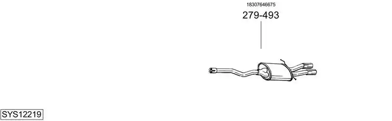 BOSAL SYS12219