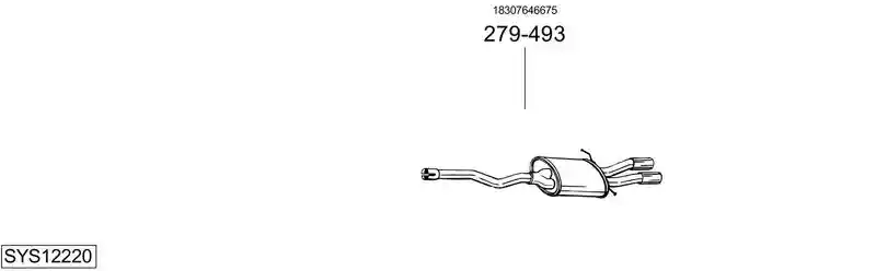 BOSAL SYS12220