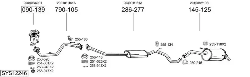 BOSAL SYS12246