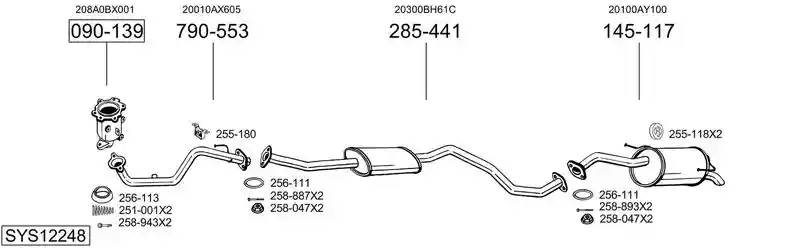 BOSAL SYS12248