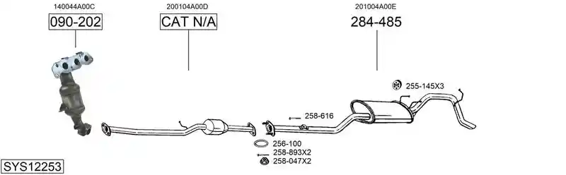 BOSAL SYS12253