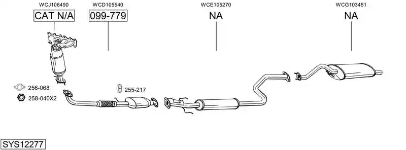 BOSAL SYS12277