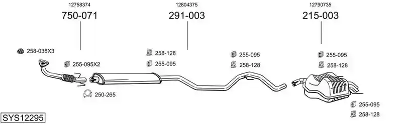 BOSAL SYS12295