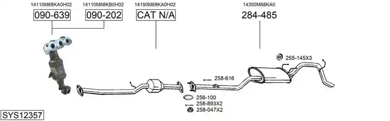 BOSAL SYS12357