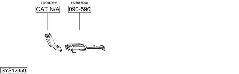 BOSAL SYS12359