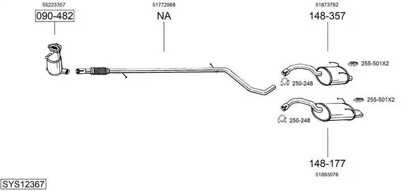 BOSAL SYS12367
