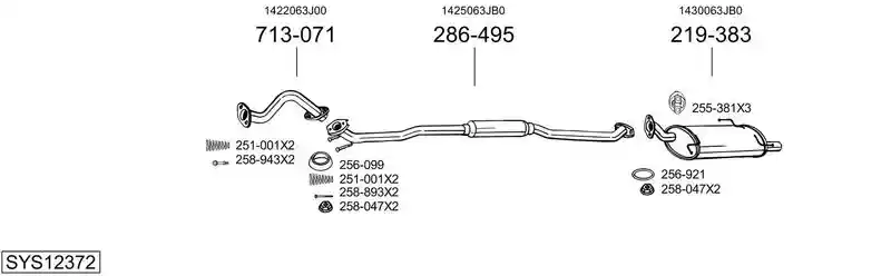 BOSAL SYS12372