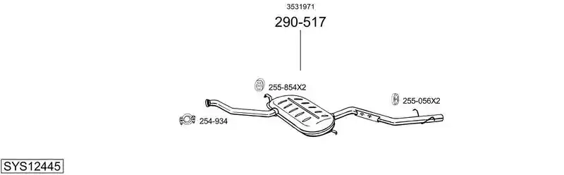 BOSAL SYS12445