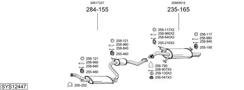 BOSAL SYS12447
