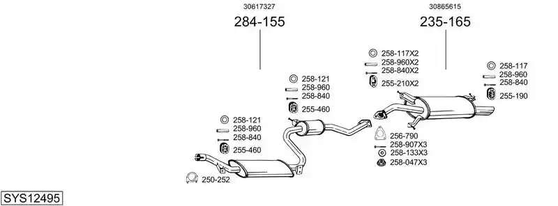 BOSAL SYS12495