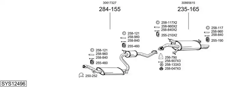 BOSAL SYS12496