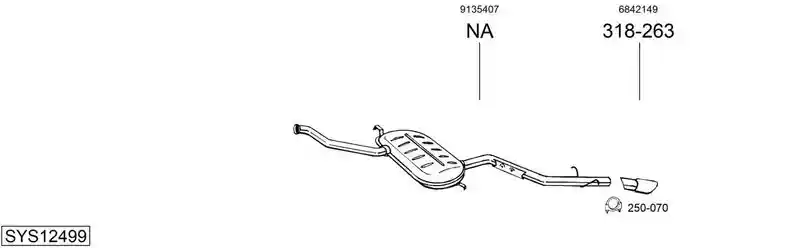 BOSAL SYS12499