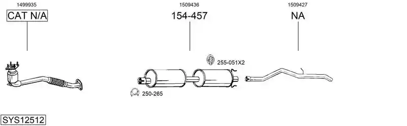 BOSAL SYS12512