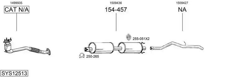 BOSAL SYS12513
