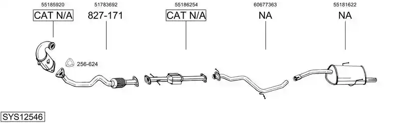 BOSAL SYS12546