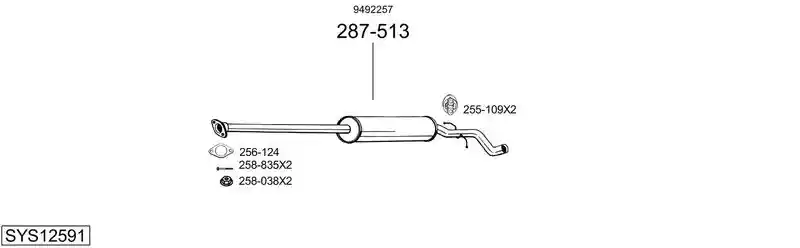 BOSAL SYS12591