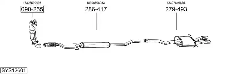 BOSAL SYS12601