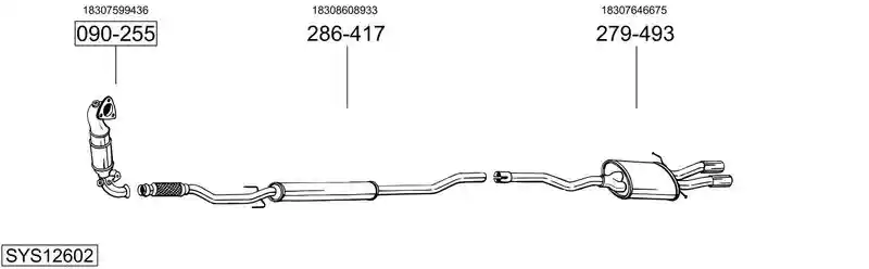 BOSAL SYS12602